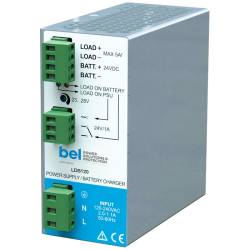 ldb120 - din rail battery charger / dc ups